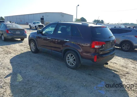 2015 Kia Sorento Lx из США, поврежденный, VIN 5XYKT3A65FG600794